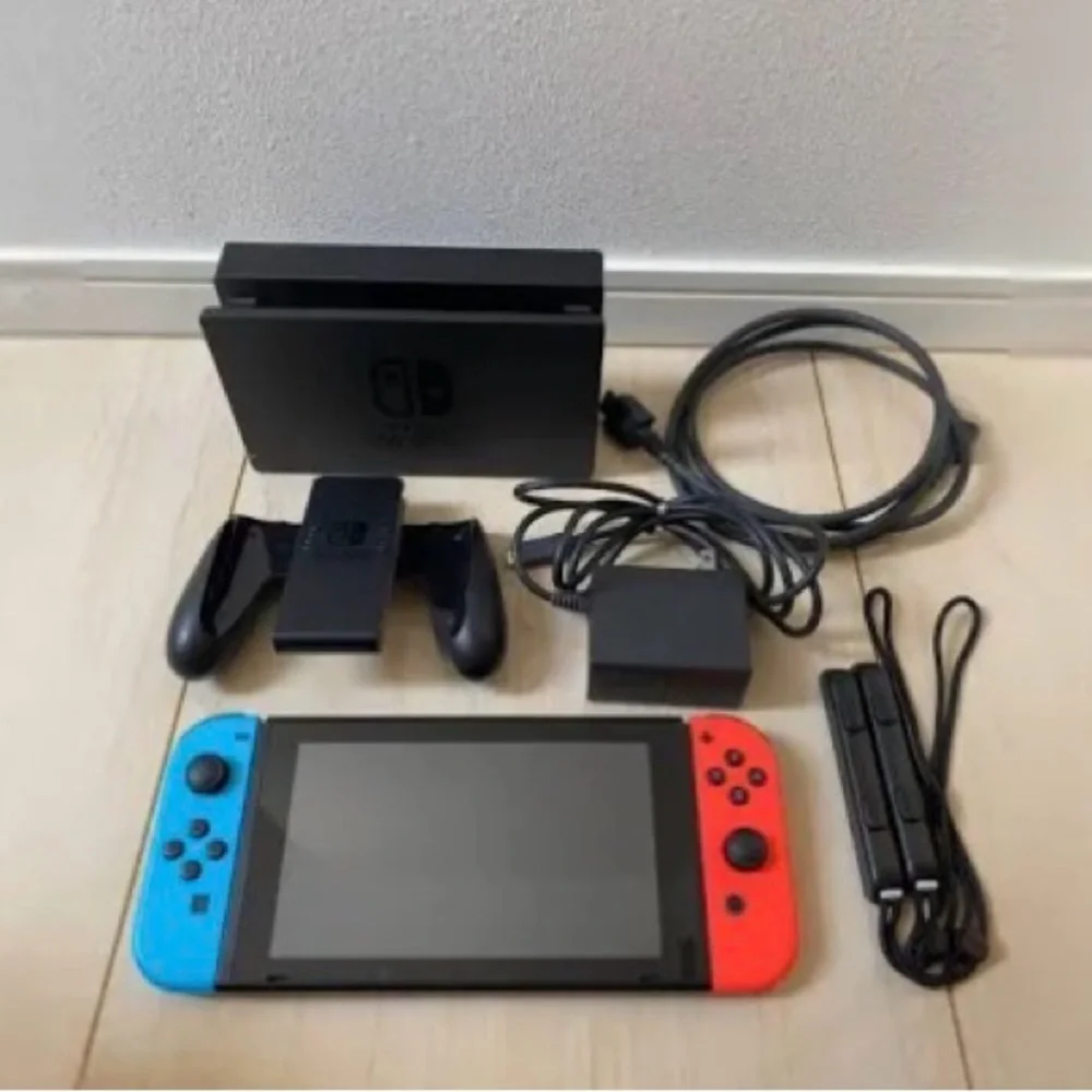 Nintendo Switch Console - Bright Red and Blue